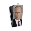 Дизайнерский вертикальный чехол-книжка для HTC Desire 530 В.В.Путин