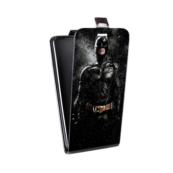 Дизайнерский вертикальный чехол-книжка для Iphone 7 Бэтмен (на заказ)