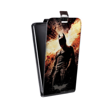 Дизайнерский вертикальный чехол-книжка для Samsung Galaxy S8 Plus Бетмэн (на заказ)