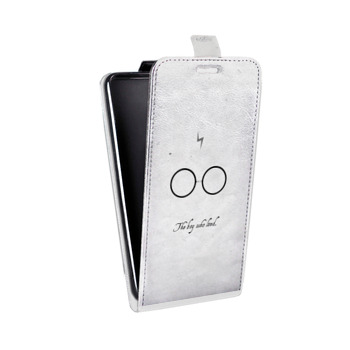 Дизайнерский вертикальный чехол-книжка для Sony Xperia E4g Гарри поттер (на заказ)