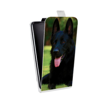 Дизайнерский вертикальный чехол-книжка для Sony Xperia M2 dual Собаки (на заказ)