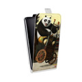 Дизайнерский вертикальный чехол-книжка для Iphone 12 Mini Кунг-Фу Панда