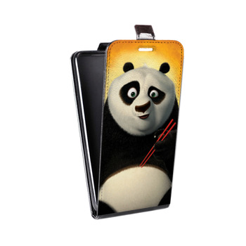 Дизайнерский вертикальный чехол-книжка для Xiaomi Mi5S Plus Кунг-Фу Панда (на заказ)