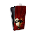 Дизайнерский вертикальный чехол-книжка для Xiaomi Mi 10 Кунг-Фу Панда