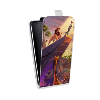 Дизайнерский вертикальный чехол-книжка для Iphone Xs Max Король Лев (на заказ)