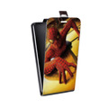 Дизайнерский вертикальный чехол-книжка для Iphone 6 Plus/6s Plus Человек-паук