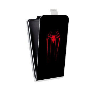 Дизайнерский вертикальный чехол-книжка для Iphone 5s Человек-паук (на заказ)