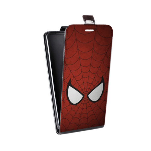 Дизайнерский вертикальный чехол-книжка для Samsung Galaxy A50 Человек-паук