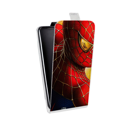 Дизайнерский вертикальный чехол-книжка для Nokia 5.1 Человек-паук