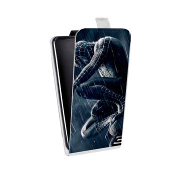 Дизайнерский вертикальный чехол-книжка для Iphone Xs Max Человек-паук (на заказ)