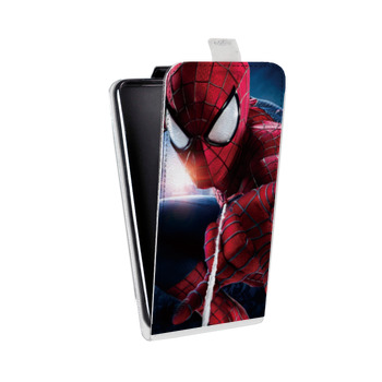 Дизайнерский вертикальный чехол-книжка для Google Pixel 3 Человек-паук (на заказ)