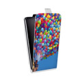 Дизайнерский вертикальный чехол-книжка для HTC Desire 601 Вверх