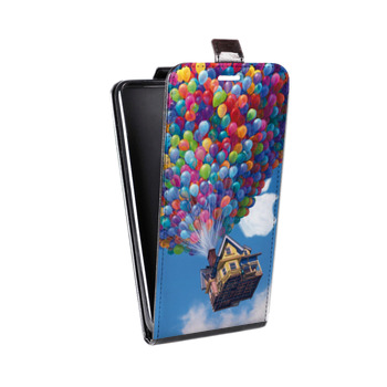 Дизайнерский вертикальный чехол-книжка для Samsung Galaxy S6 Edge Вверх (на заказ)