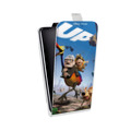 Дизайнерский вертикальный чехол-книжка для Motorola Moto G7 Play Вверх