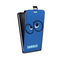 Дизайнерский вертикальный чехол-книжка для Samsung Galaxy J7 Головоломка