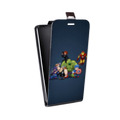 Дизайнерский вертикальный чехол-книжка для HTC U12 Life Мстители