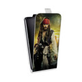 Дизайнерский вертикальный чехол-книжка для Iphone 11 Pro Max Пираты