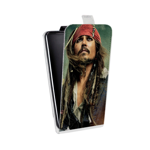 Дизайнерский вертикальный чехол-книжка для Iphone 5c Пираты