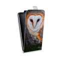 Дизайнерский вертикальный чехол-книжка для HTC One A9S Совы