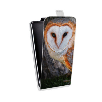 Дизайнерский вертикальный чехол-книжка для Samsung Galaxy J5 Prime Совы (на заказ)