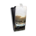 Дизайнерский вертикальный чехол-книжка для HTC Desire 400 Форсаж