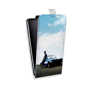 Дизайнерский вертикальный чехол-книжка для Samsung Galaxy A5 (2016) Форсаж (на заказ)