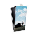 Дизайнерский вертикальный чехол-книжка для Huawei Honor 6 Plus Форсаж
