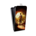 Дизайнерский вертикальный чехол-книжка для HTC Desire 601 Хоббит