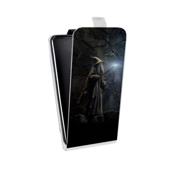 Дизайнерский вертикальный чехол-книжка для Samsung Galaxy J5 Хоббит (на заказ)