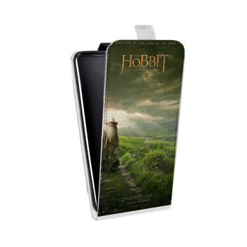 Дизайнерский вертикальный чехол-книжка для Realme 5 Pro Хоббит (на заказ)