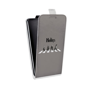 Дизайнерский вертикальный чехол-книжка для Samsung Galaxy Note 2 Хоббит (на заказ)