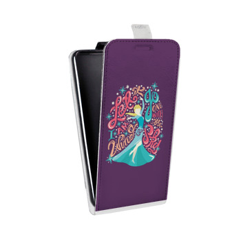 Дизайнерский вертикальный чехол-книжка для Sony Xperia L1 Холодное сердце (на заказ)