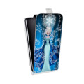 Дизайнерский вертикальный чехол-книжка для Samsung Galaxy A30 Холодное сердце