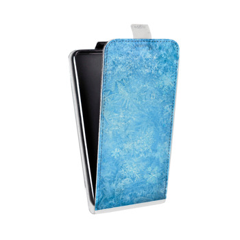 Дизайнерский вертикальный чехол-книжка для Sony Xperia M2 dual Холодное сердце (на заказ)