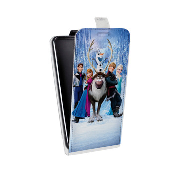 Дизайнерский вертикальный чехол-книжка для LG G5 Холодное сердце (на заказ)