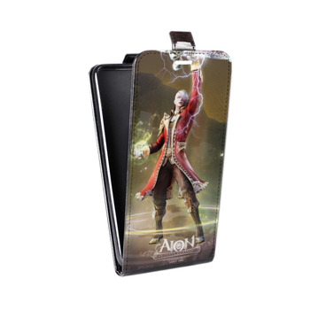 Дизайнерский вертикальный чехол-книжка для Samsung Galaxy S6 Edge Aion (на заказ)