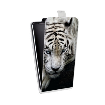 Дизайнерский вертикальный чехол-книжка для Huawei P10 Lite Тигры (на заказ)
