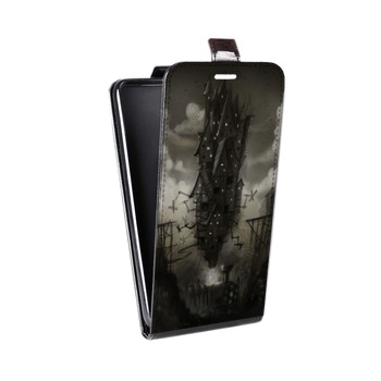 Дизайнерский вертикальный чехол-книжка для Samsung Galaxy S6 Edge Alice Madness Returns (на заказ)