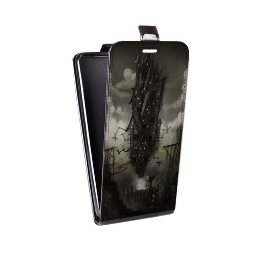 Дизайнерский вертикальный чехол-книжка для Samsung Galaxy A50 Alice Madness Returns