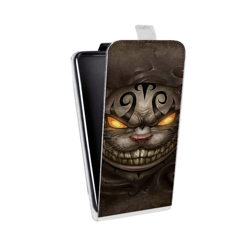Дизайнерский вертикальный чехол-книжка для Realme 7 Pro Alice Madness Returns
