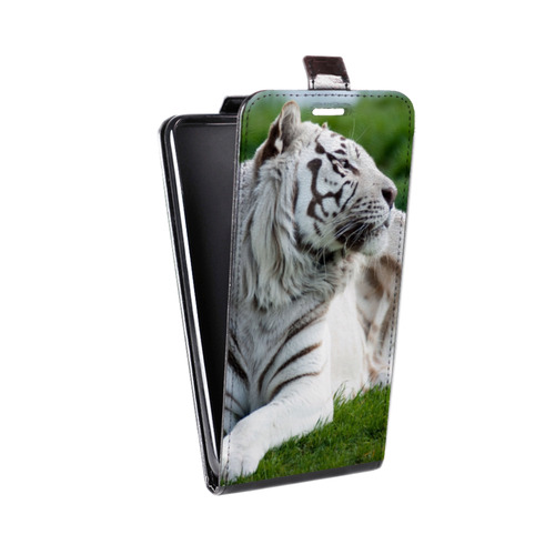 Дизайнерский вертикальный чехол-книжка для HTC Desire 530 Тигры