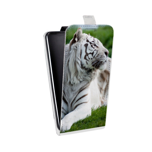 Дизайнерский вертикальный чехол-книжка для Realme 7 Pro Тигры