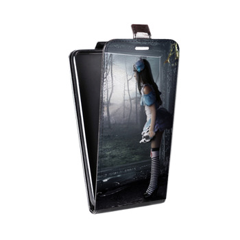 Дизайнерский вертикальный чехол-книжка для Samsung Galaxy S8 Plus Alice Madness Returns (на заказ)