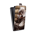 Дизайнерский вертикальный чехол-книжка для Motorola Moto E5 Plus Assassins Creed