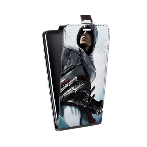 Дизайнерский вертикальный чехол-книжка для Huawei Honor 30S Assassins Creed