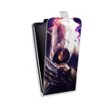 Дизайнерский вертикальный чехол-книжка для HTC Desire 400 Assassins Creed