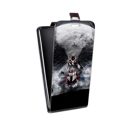 Дизайнерский вертикальный чехол-книжка для Nokia 3.4 Assassins Creed