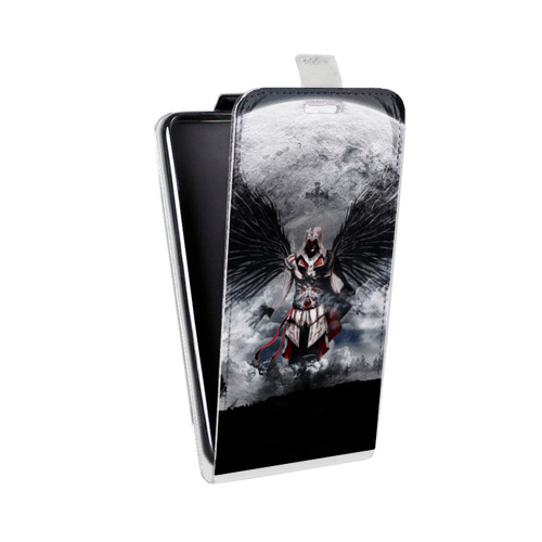 Дизайнерский вертикальный чехол-книжка для OnePlus 7 Assassins Creed
