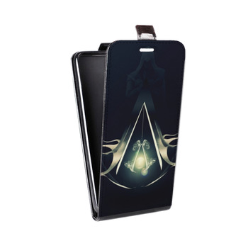 Дизайнерский вертикальный чехол-книжка для Huawei P30 Pro Assassins Creed (на заказ)