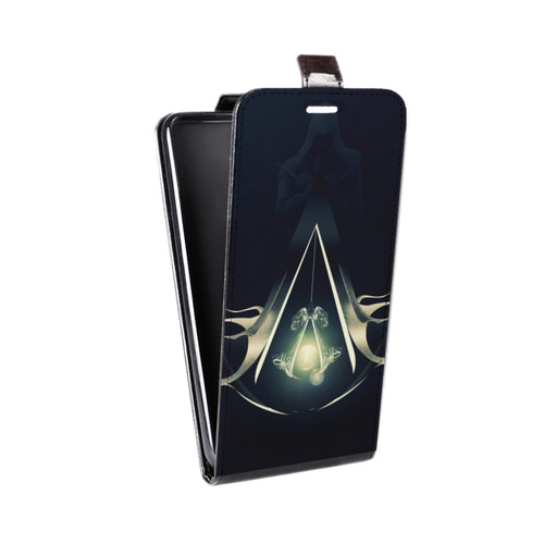 Дизайнерский вертикальный чехол-книжка для ASUS ZenFone Go ZB500KL Assassins Creed